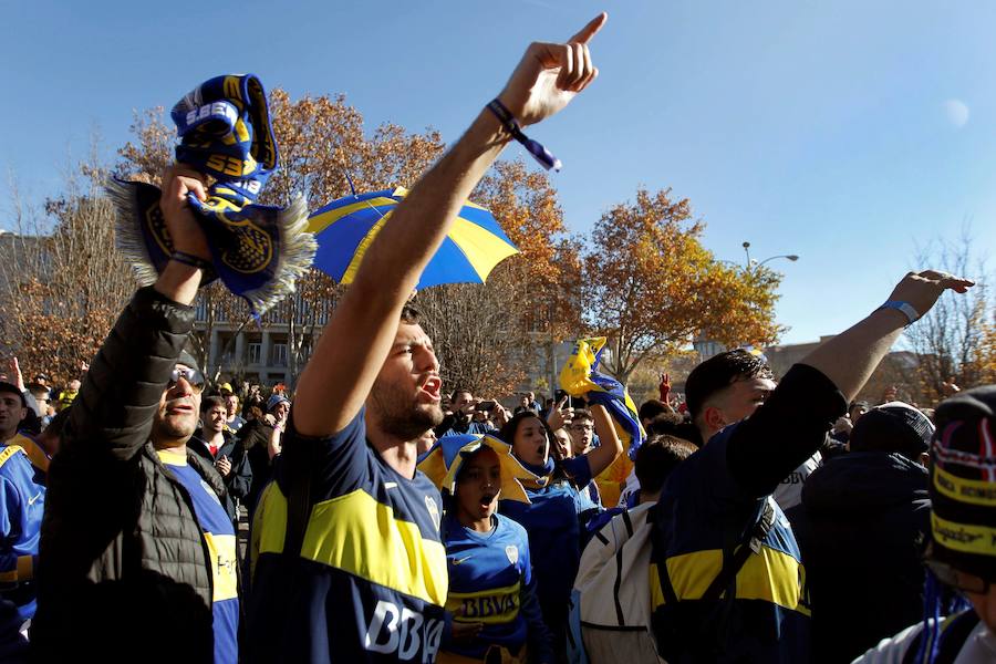 River-Boca: pasión en las calles de Madrid