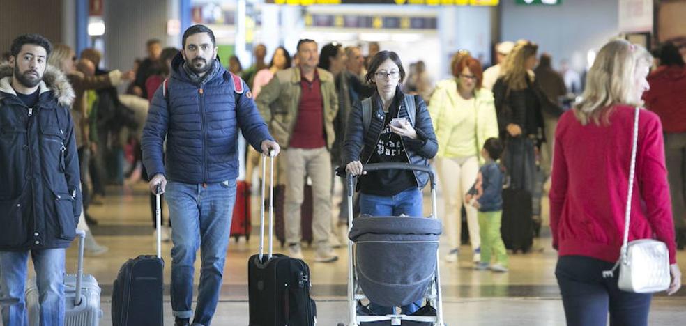 El aeropuerto de Valencia alcanza los 7,2 millones de pasajeros