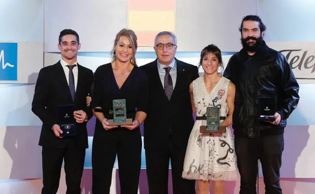 Sandra Sánchez y Lydia Valentín, reconocidas como las deportistas más destacadas de 2018