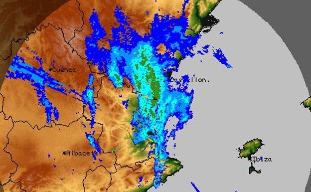 La borrasca Flora entra en Valencia y traerá tormentas por la tarde