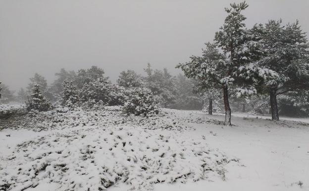 La borrasca Flora deja la primera nevada en Valencia