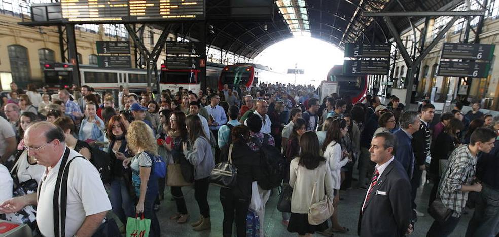 Normalidad en la jornada de huelga en Renfe