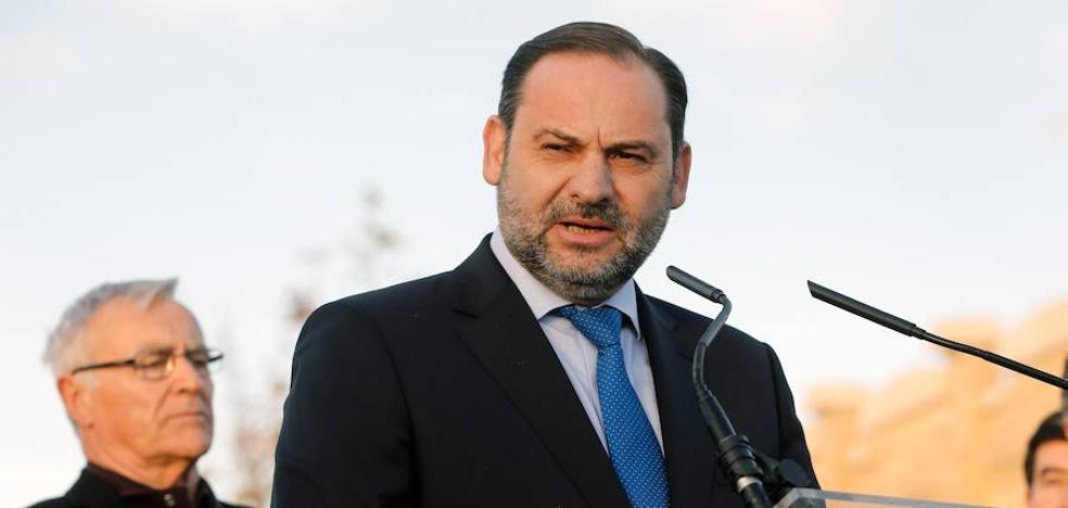 Ábalos reitera que Fomento asumirá el túnel pasante y la estación central