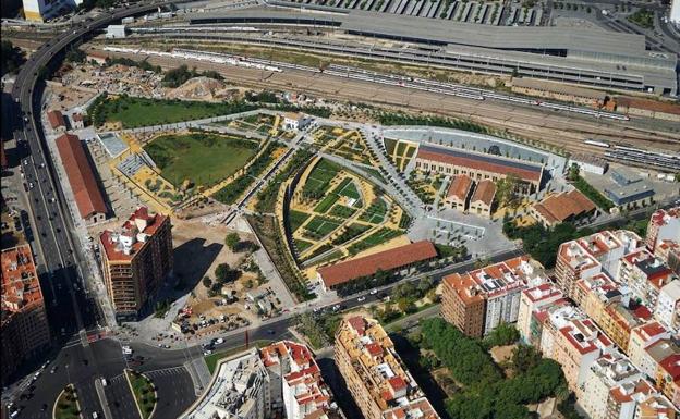 Las Naves de Ribes 2 y 3 se incorporarán al Parque Central en primavera