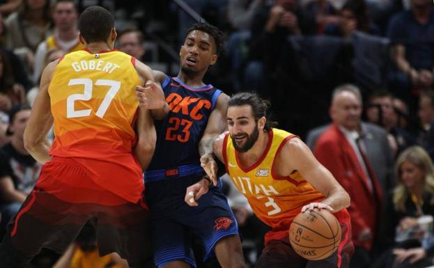 Un gran Ricky Rubio no evita la derrota de Utah Jazz