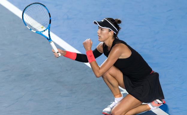 Muguruza, una de cal y otra de cal