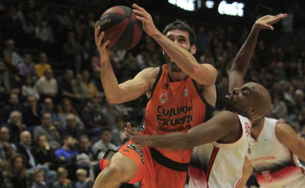 Triunfo a base de triples del Valencia Basket que acerca la Copa (89-74)