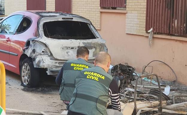 Detenido el autor del incendio de 16 vehículos en Massamagrell y Museros