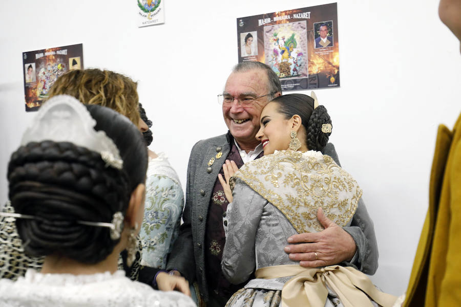 Marina Civera y Sara Larrazábal, madrinas de la muestra de bocetos de la agrupación del Marítimo