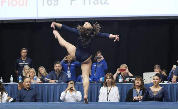 El ejercicio perfecto en gimnasia que arrasa en la red