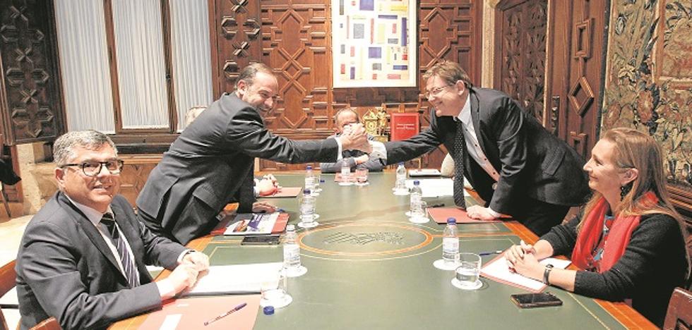 Fomento destina 280 millones al corredor mediterráneo y reitera la fecha de 2021