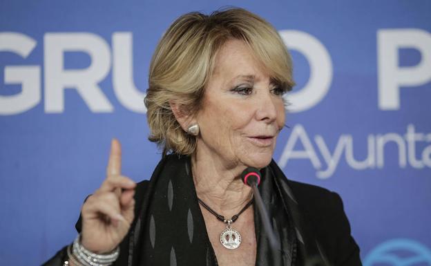 Esperanza Aguirre concursará en 'Pasapalabra'