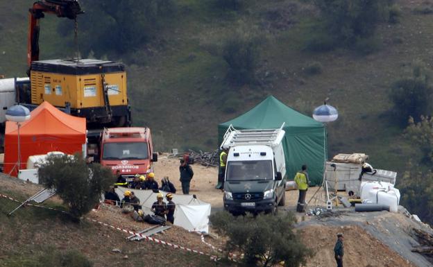 Hallan pelo del pequeño Julen en el pozo de Totalán