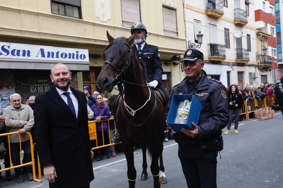 Bendición de los animales por San Antonio en la ciudad de Valencia