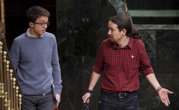 Iglesias y Errejón, de camaradas a enemigos en tres años