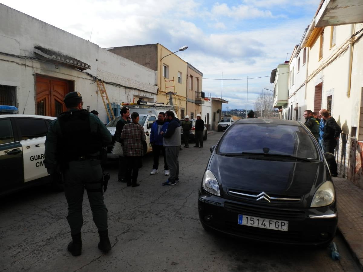 Golpe al barrio de la marihuana