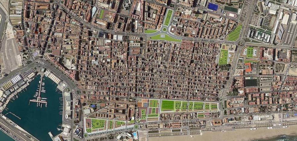 El plan del Cabanyal incluye el hotel de 15 plantas y limita los pisos turísticos