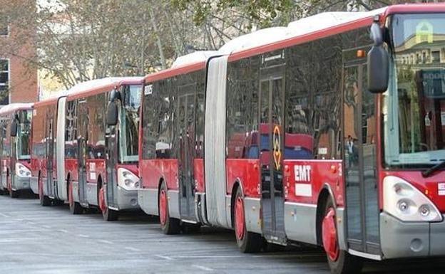 La EMT y Metrovalencia pararán a la vez mañana de 7 a 9 horas