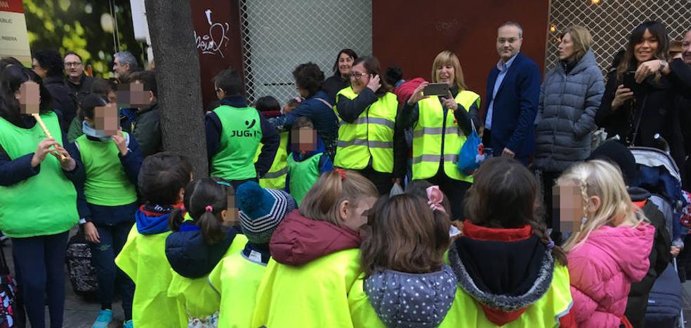 Chalecos amarillos contra Grezzi en el Ensanche