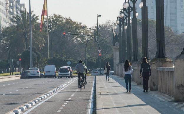 Los nuevos carriles bici de Valencia