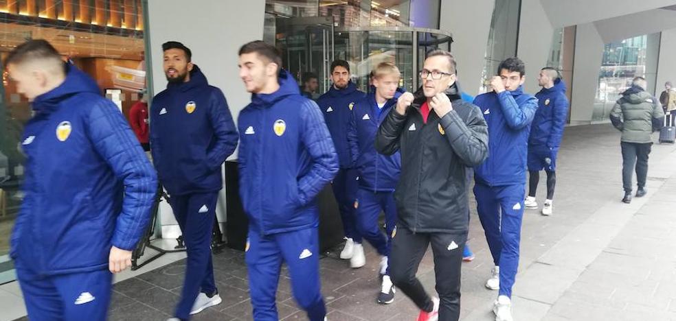 Paseo por Glasgow previo al choque ante el Celtic