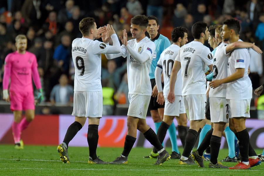 El Valencia CF- Celtic FC en imágenes