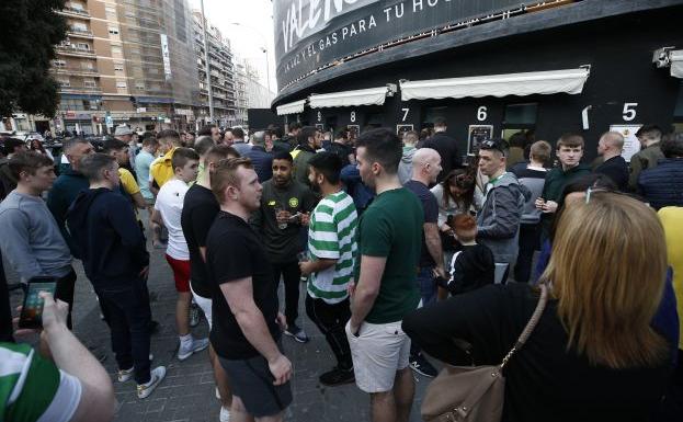 El Valencia CF cierra sus taquillas y deja de vender entradas para el partido contra el Celtic