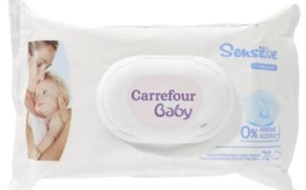 Carrefour retira varios lotes de toallitas tras detectar la presencia de una bacteria