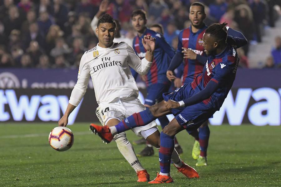 El Levante-Real Madrid en imágenes