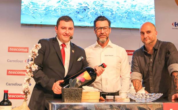 Quique Dacosta realiza su primera presentación con maridaje de Vinos Alicante DOP