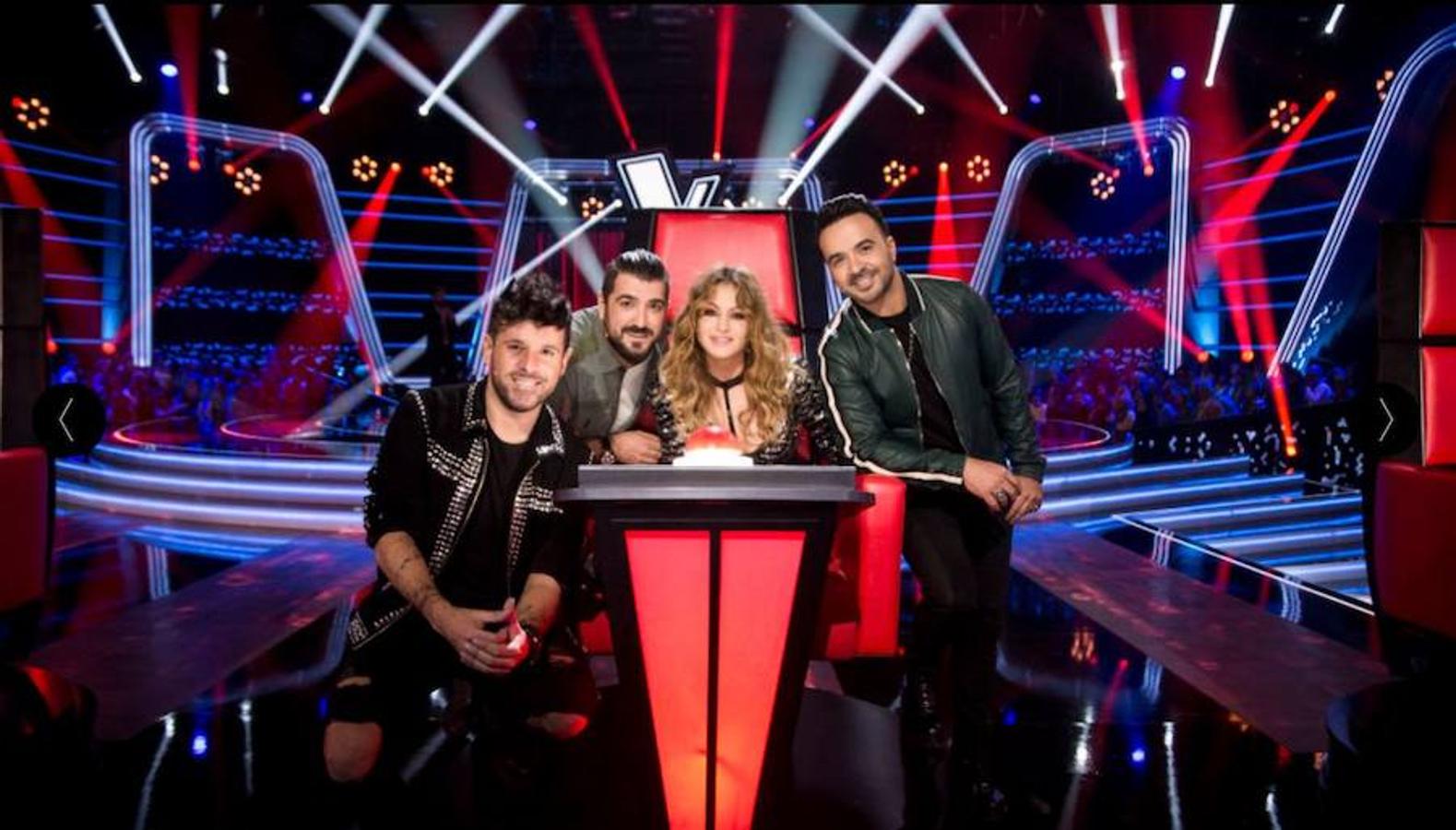 Así han cambiado los coaches de 'La Voz'