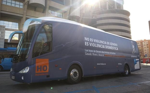 El nuevo autobús de HazteOir circulará por Valencia en los próximos días