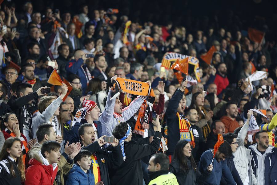 La afición del Valencia toma Mestalla en la semifinal de Copa 2019