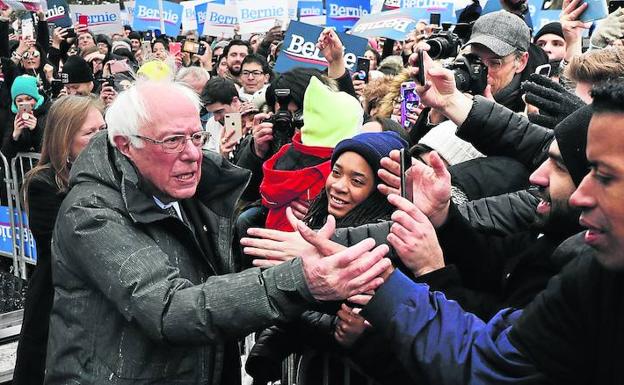 Sanders lanza su campaña en el lugar donde la perdió