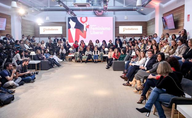 Ciudadanos presenta su decálogo de 'Feminismo Liberal'