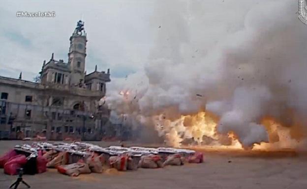 Pibierzo ofrece la mascletà leonesa de los sentidos