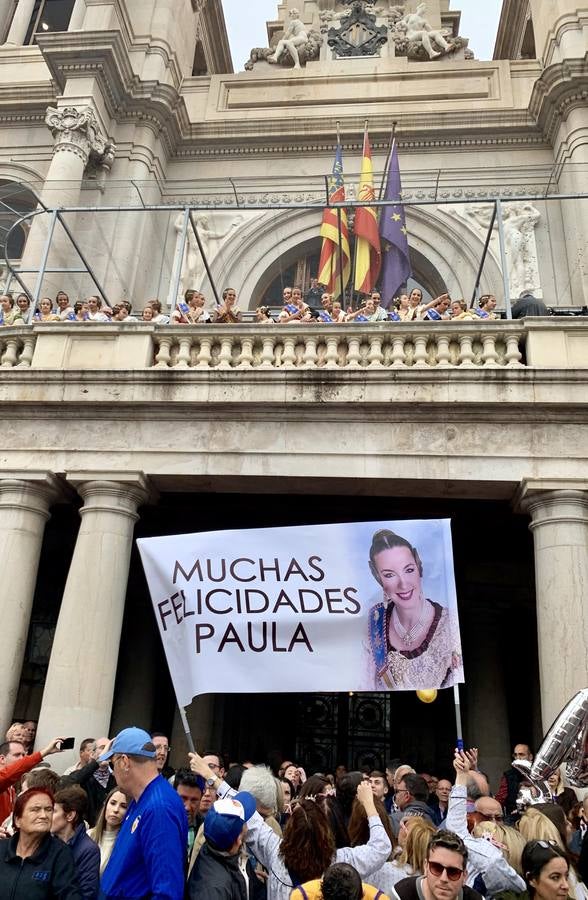 Mascletà del 6 de marzo de las Fallas 2019. Pirotecnia Pibierzo