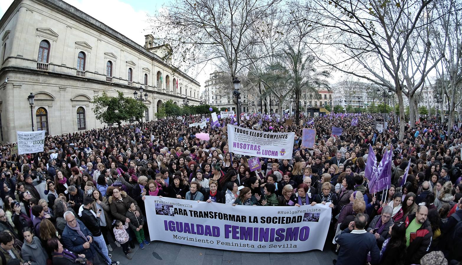 Horario y recorrido de la manifestación del 8 de marzo de 2019 en Sevilla