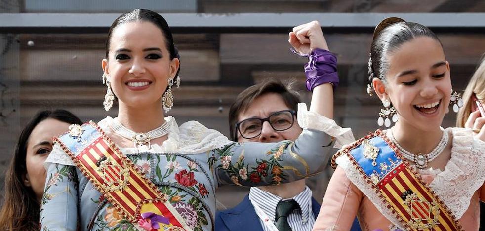 Reyes Martí logra un nuevo aplauso con la mascletà más reivindicativa