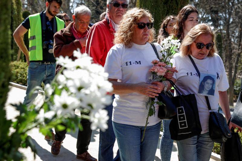 Las imágenes de la conmemoración del 11-M en Madrid