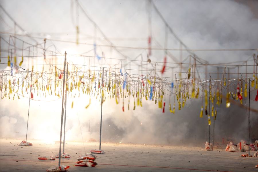 Fallas 2019: Mascletà del 12 de marzo. Pirotecnia Hermanos Ferrández