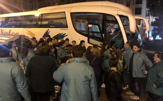 La noche de los autobuses