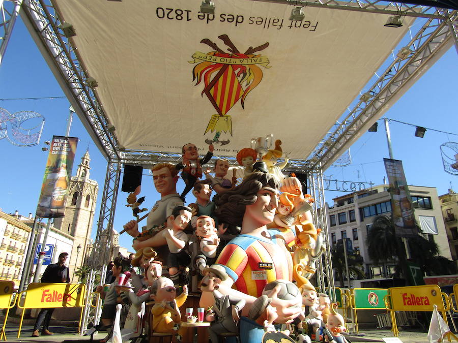 Falla infantil de la Falla Plaza de la Reina-Paz-San Vicente