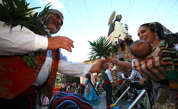 Las fotos del primer día de la Ofrenda