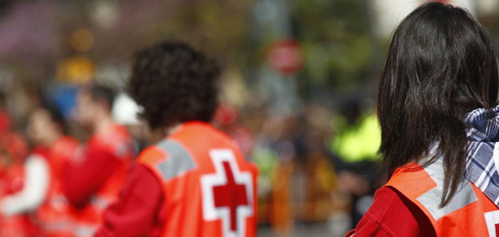38 atendidos en la mascletà y sólo tres evacuados por la Cruz Roja