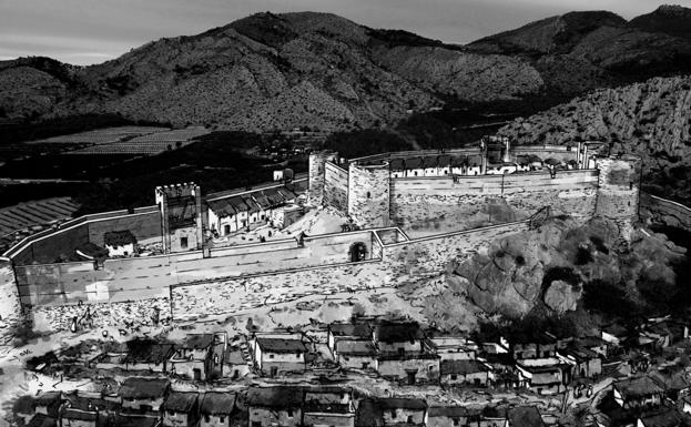 El Castell Vell, entre una fortaleza islámica y el castillo de El Cid