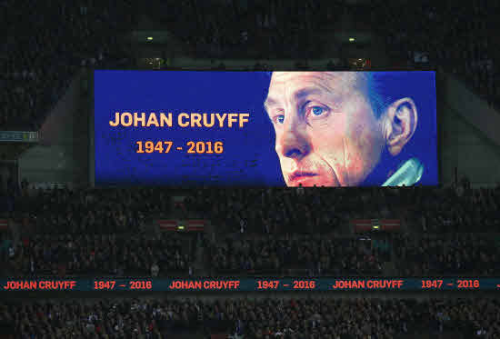 El fútbol recuerda a Cruyff cuando se cumplen tres años de su fallecimiento