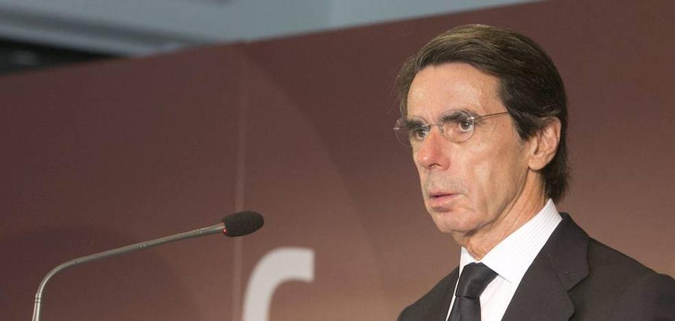 Aznar arropa a Bonig y Català el miércoles en Valencia en un mitin del PPCV en La Petxina