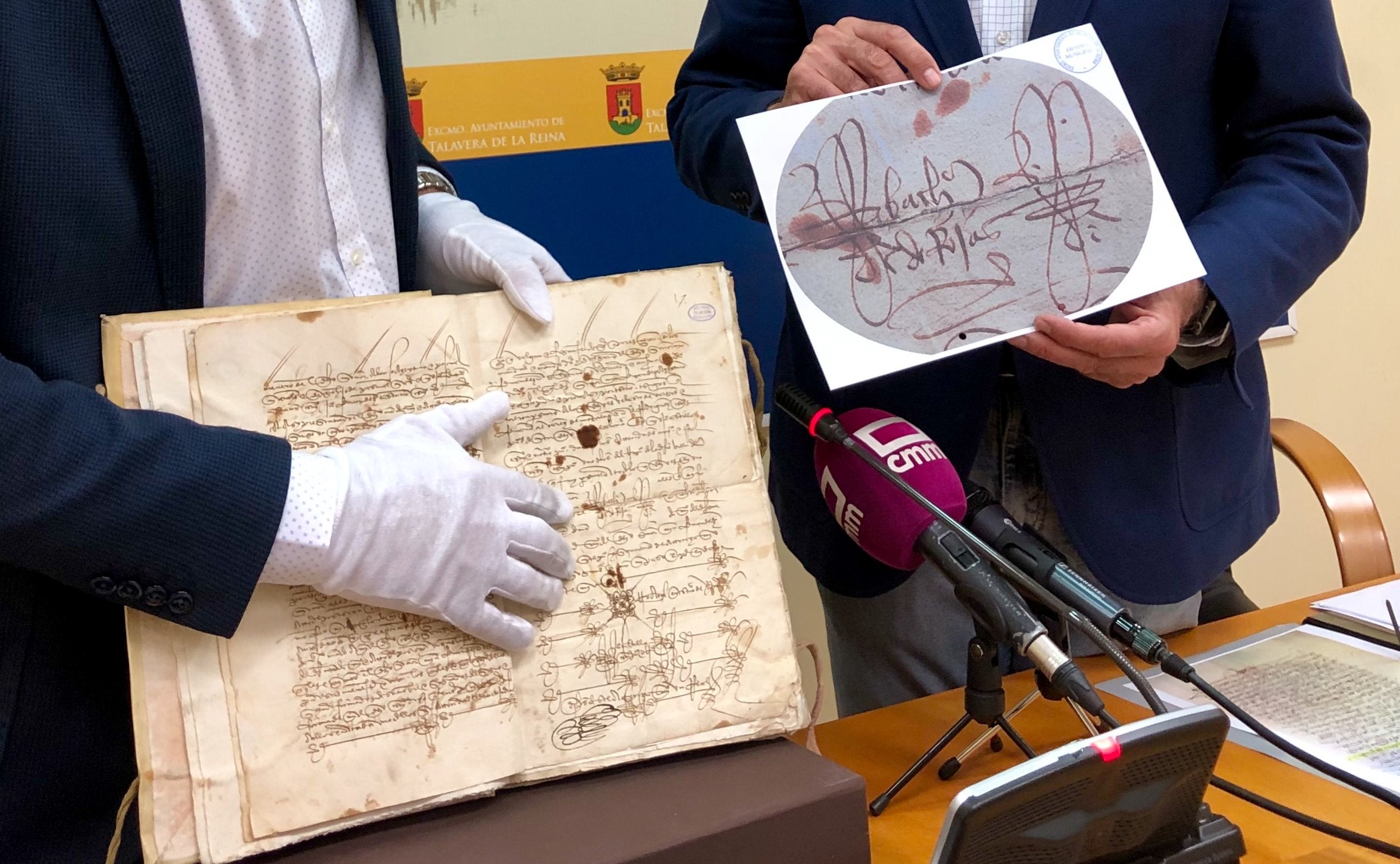 Encuentran por primera vez una firma de Fernando de Rojas en un archivo de Talavera