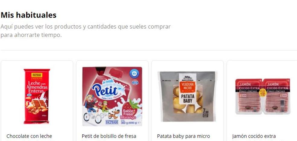 Los 8 productos más vendidos por Mercadona online